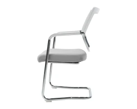 Стул D Moon Сетка/Ткань, Светло-серый images