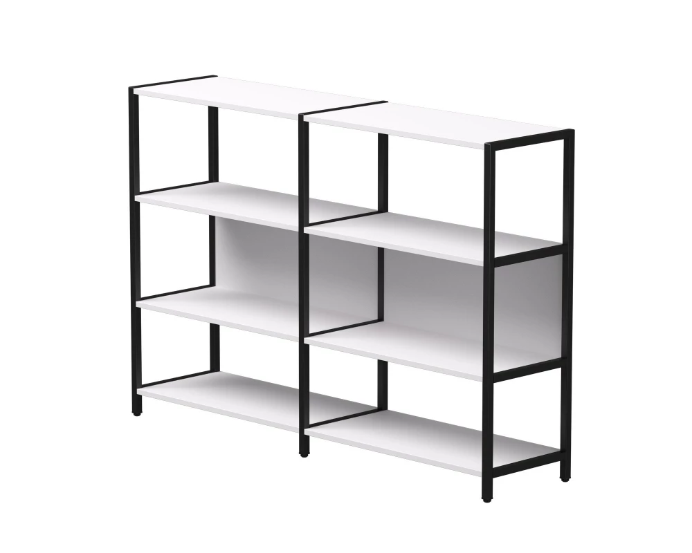 Набор стеллажных систем №1 1635x385x1120 Everprof EVO Белый/Черный