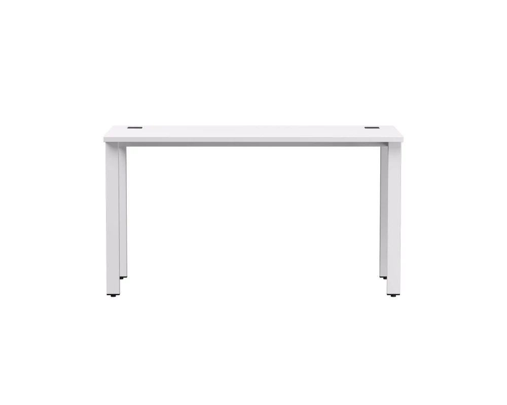 Стол прямой на металлокаркасе 1380х670х755 мм Everprof EVO Белый/Белый