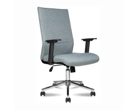 Кресло КЛЕРК КОРОТКИЙ 709 ХРОМ ПАУК images