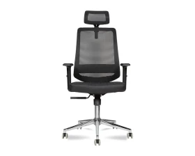 Кресло МГ-27 ХРОМ с подголовником images