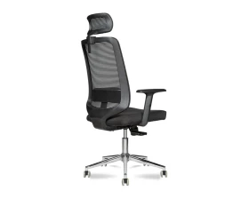 Кресло МГ-27 ХРОМ с подголовником images