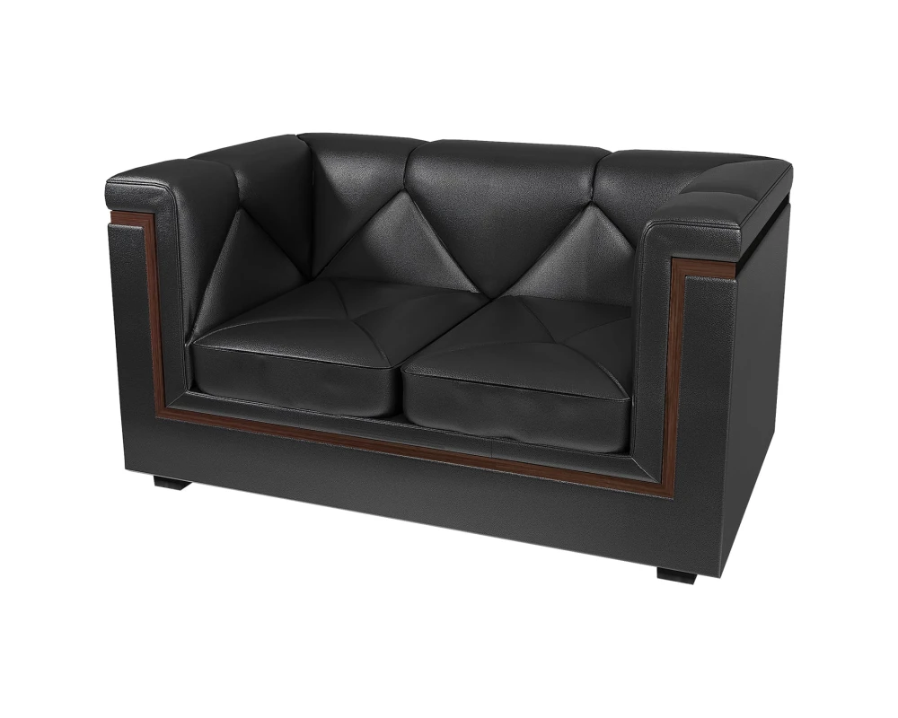 Диван 2 м черн-т.орех Декстер / Dexter