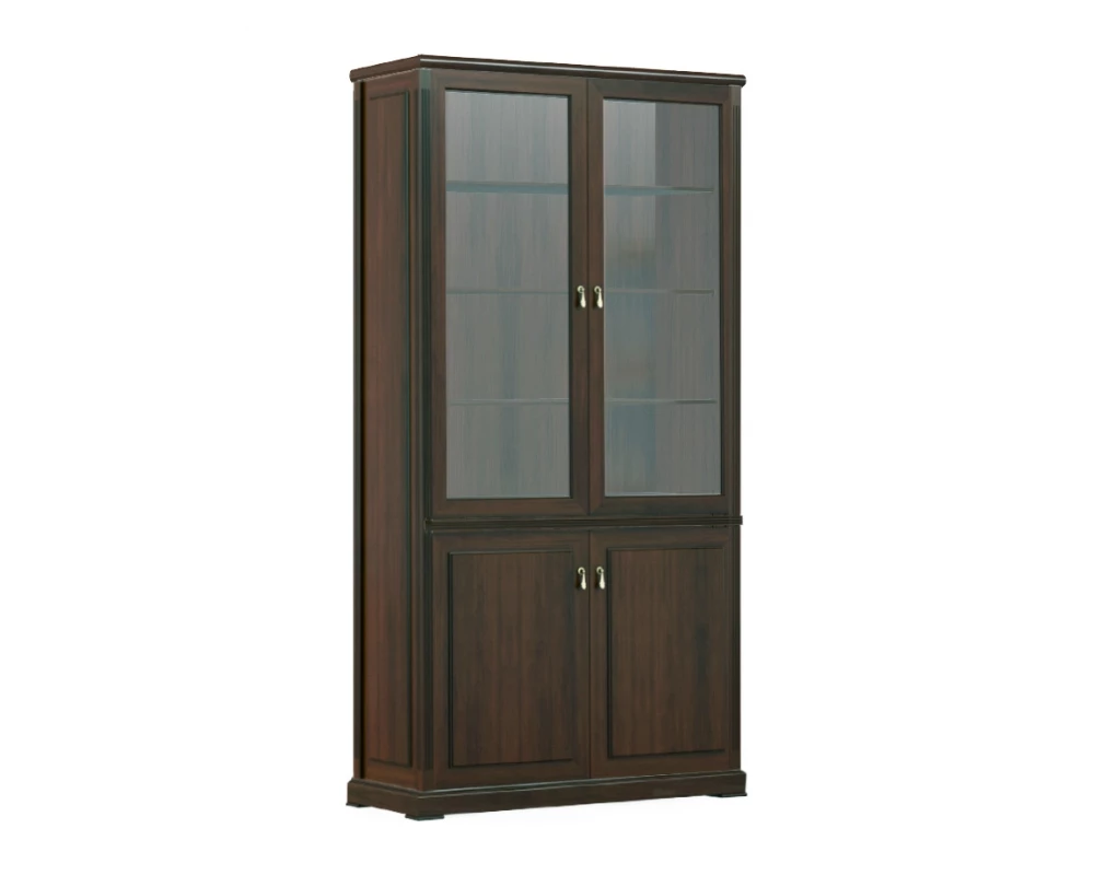 Шкаф для бумаг двухстворчатый Ministry Орех южный