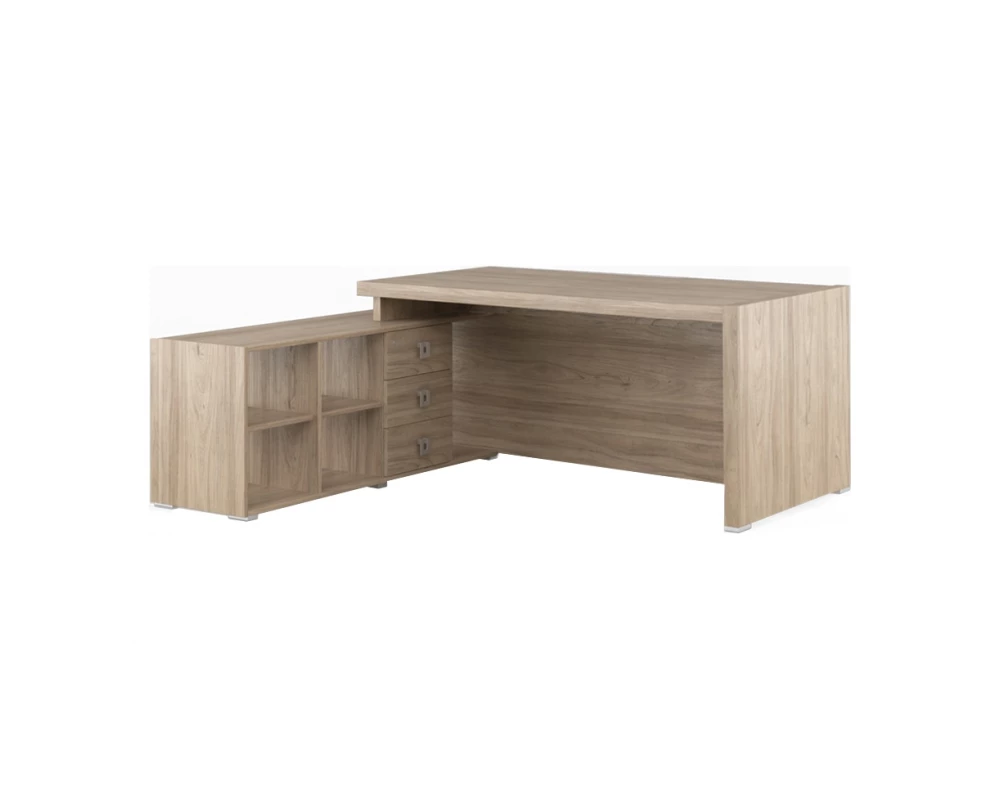 Стол письменный на опорной тумбе 175 Solid Вяз