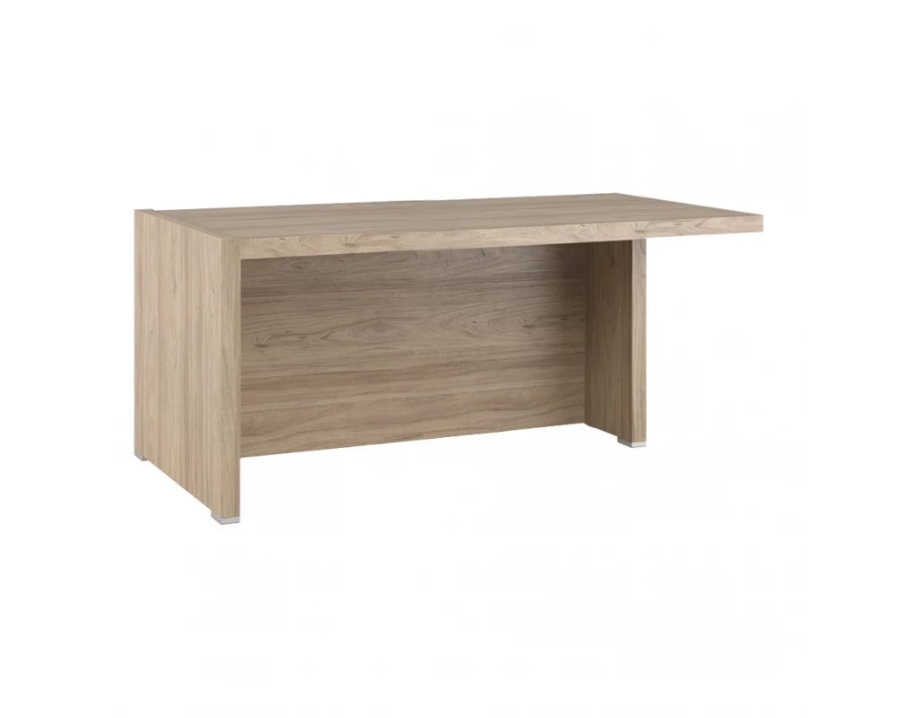 Стол письменный с асимметричными опорами, правый 160 Solid Вяз