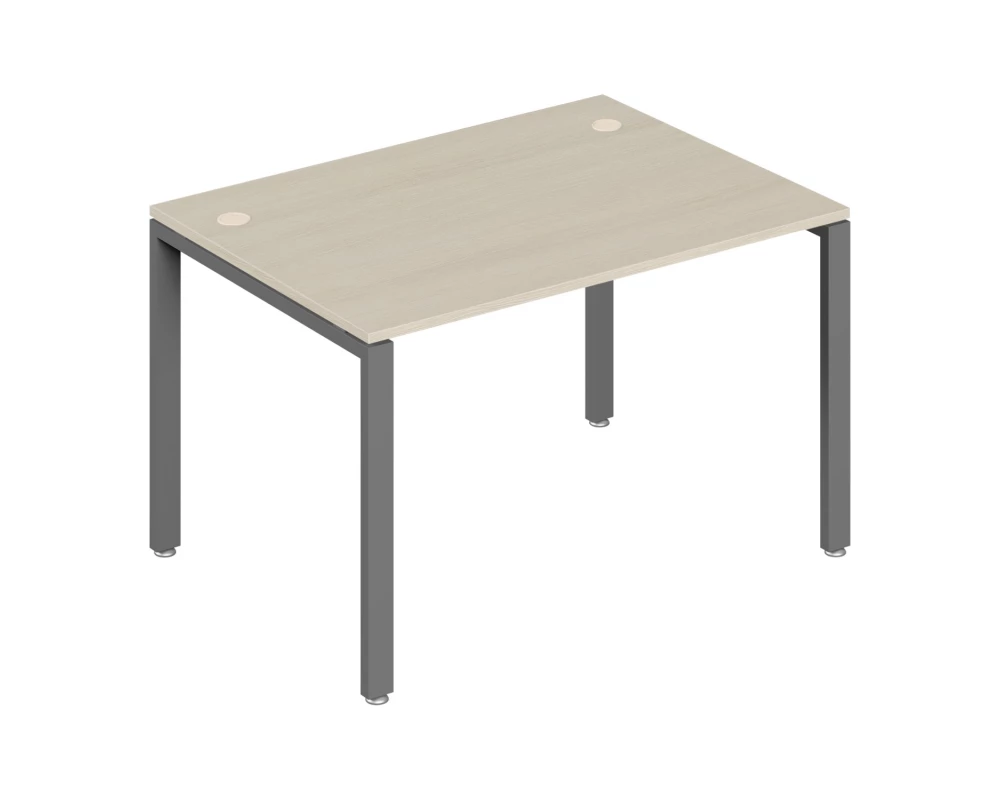 Стол письменный на металлоопорах 120x72x75 Trend Metal Дуб феррара