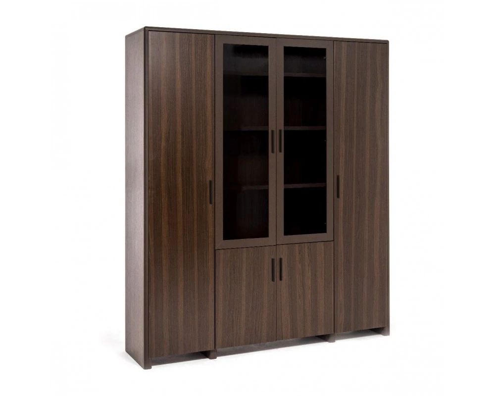 Шкаф для бумаг и гардероб 183x45x211 Legno Орех