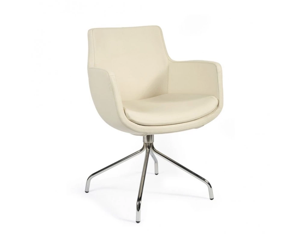 Кресло Felicia Натуральная кожа, Бежевый