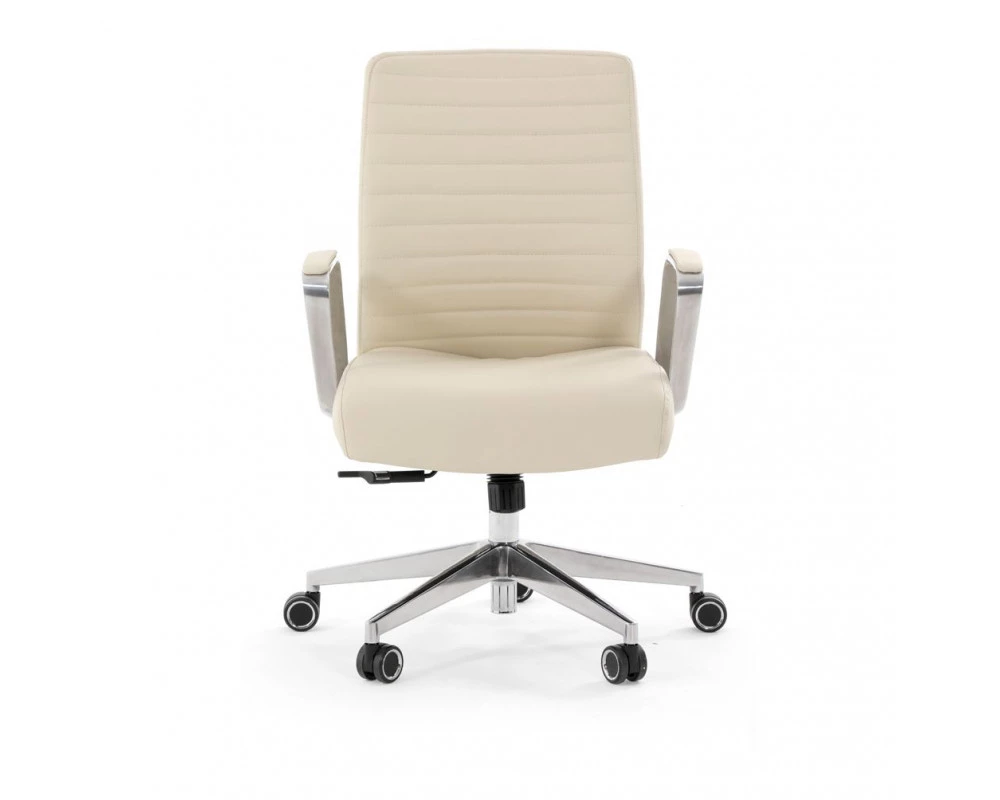 Кресло LINE/B Натуральная кожа, Бежевый