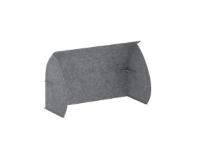 Кабина настольная скругленная на стол VE.KB2-138.7 1380x700x1000 AcustiX images