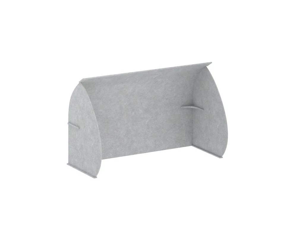 Кабина настольная скругленная на стол VE.KB2-158.6 1580x600x1000 AcustiX