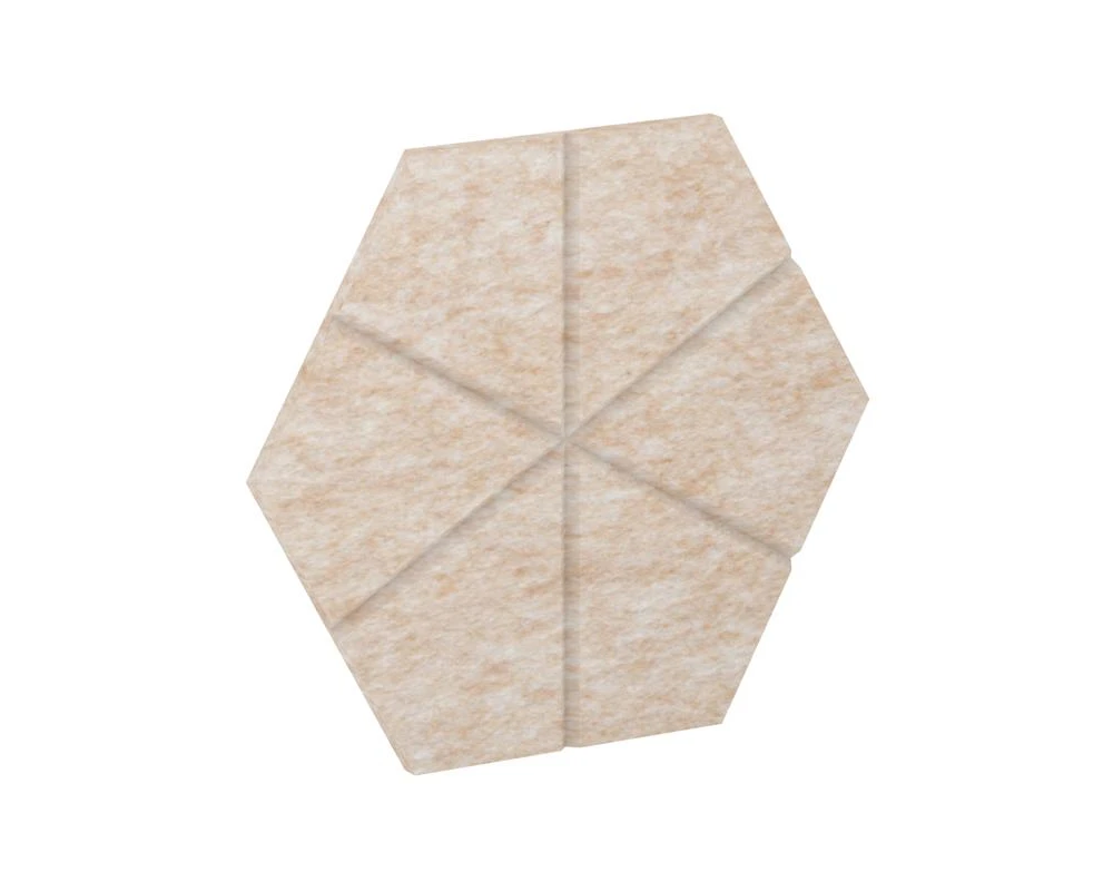 Настенная панель шестигранная (6 лучей) VE.NP-6G6L-200 400x346x12 Акустикс / AcustiX