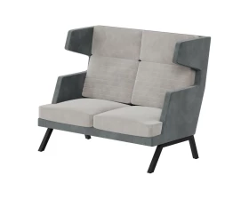 Диван двухместный высокий Aldo images