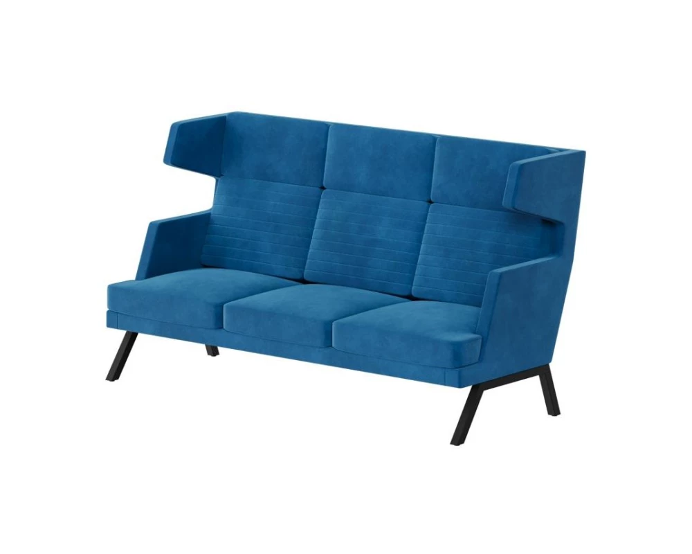 Диван трехместный высокий Aldo