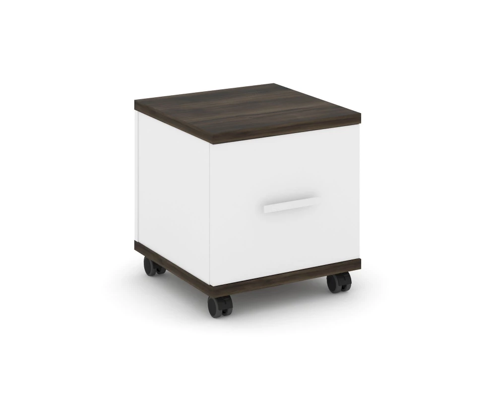 Тумба мобильная 1 распаш. фасад CN.TUM-007 W 420x420x448 Concept
