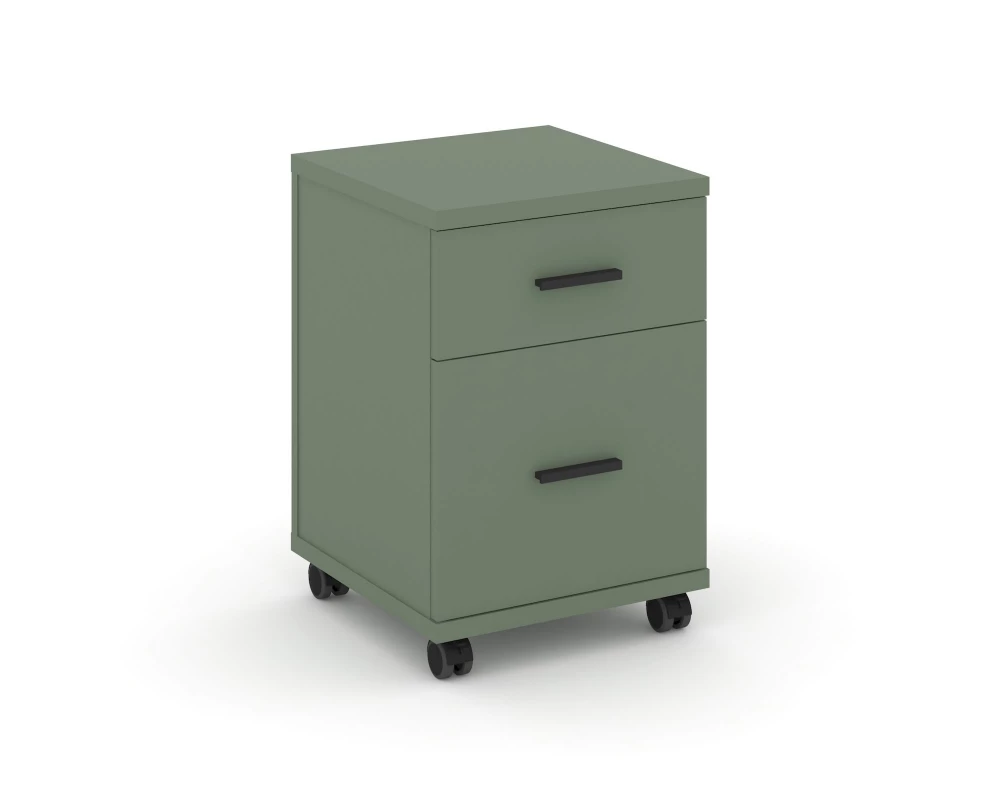 Тумба мобильная 1 ящ. 1 распаш. фасад CN.TUM-009 B 420x420x615 Concept