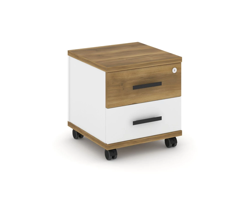 Тумба мобильная 2 ящ. CN.TUM-001 B 420x420x448 Concept