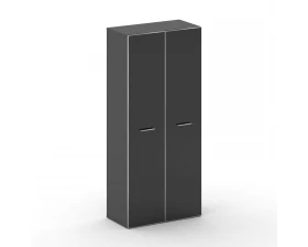 Шкаф широкий высокий CR.ST-103 black Феникс Cross images