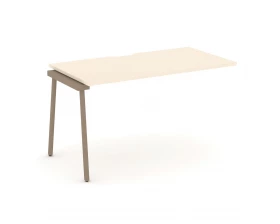 Наборный элемент рабочей станциии с вырезом на плоскоовальной трубе 138x73x75 Estetica images