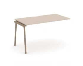 Наборный элемент рабочей станциии с вырезом на плоскоовальной трубе 138x73x75 Estetica images