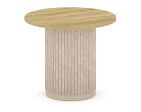 Стол переговорный круглый PR.C.SPRG-004.D 900х900х750 Felto images