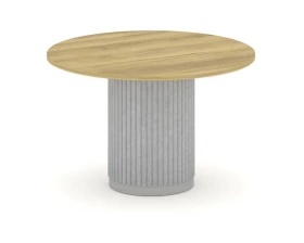 Стол переговорный круглый PR.C.SPRG-005.D 1200х1200х750 Felto images