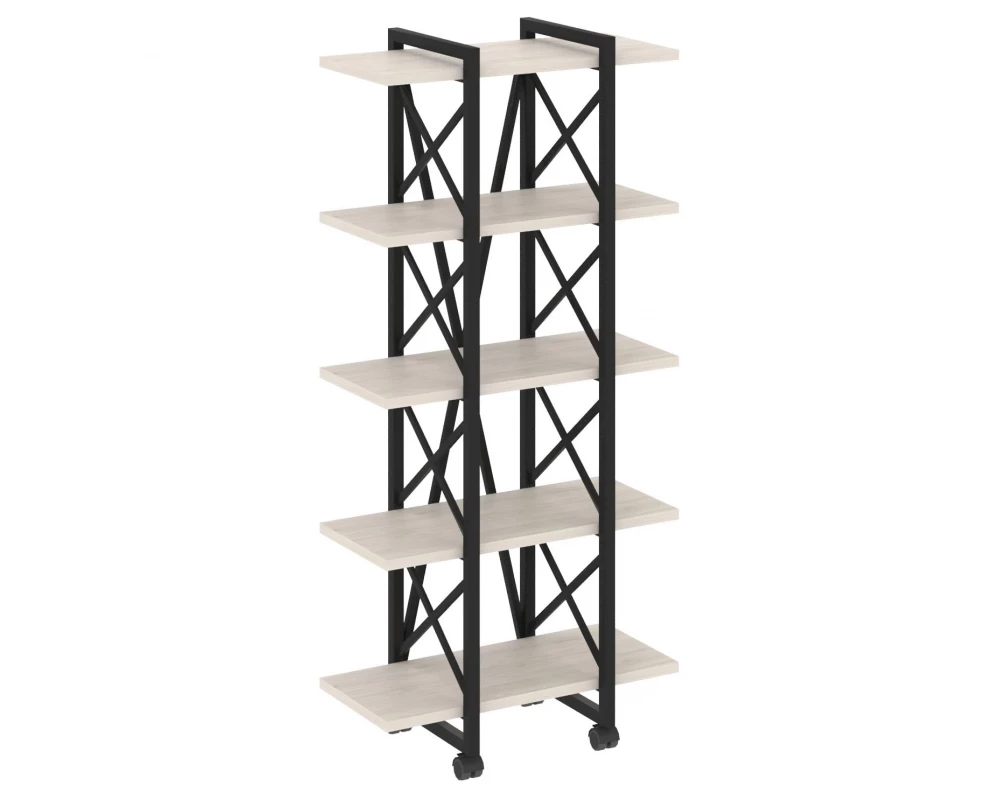 Стеллаж на колесных опорах - 5полок V 800х400х1704 Loft
