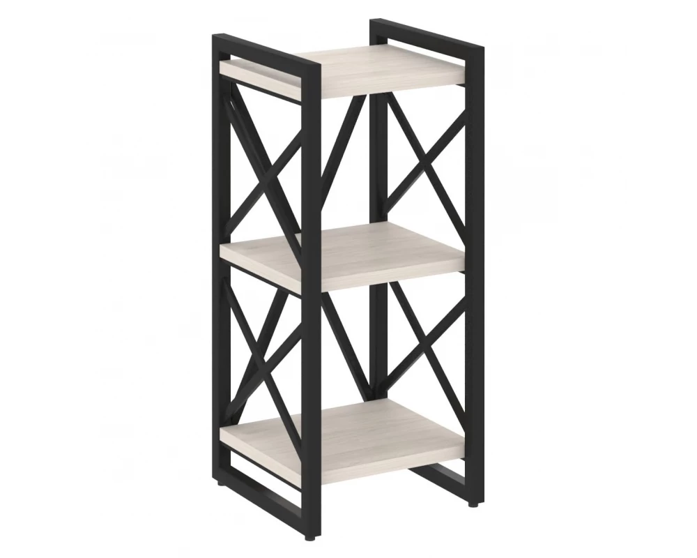 Стеллаж на регулируемых опорах - 3 полки 400х400х910 Loft