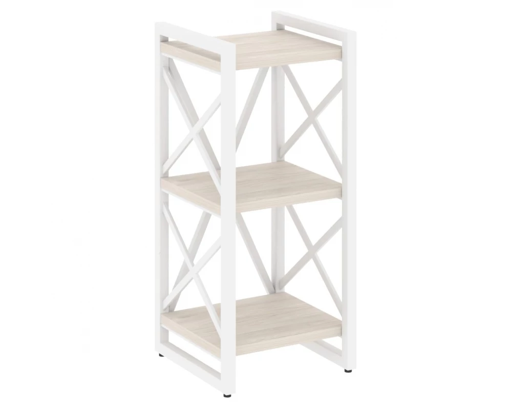 Стеллаж на регулируемых опорах - 3 полки 400х400х910 Loft