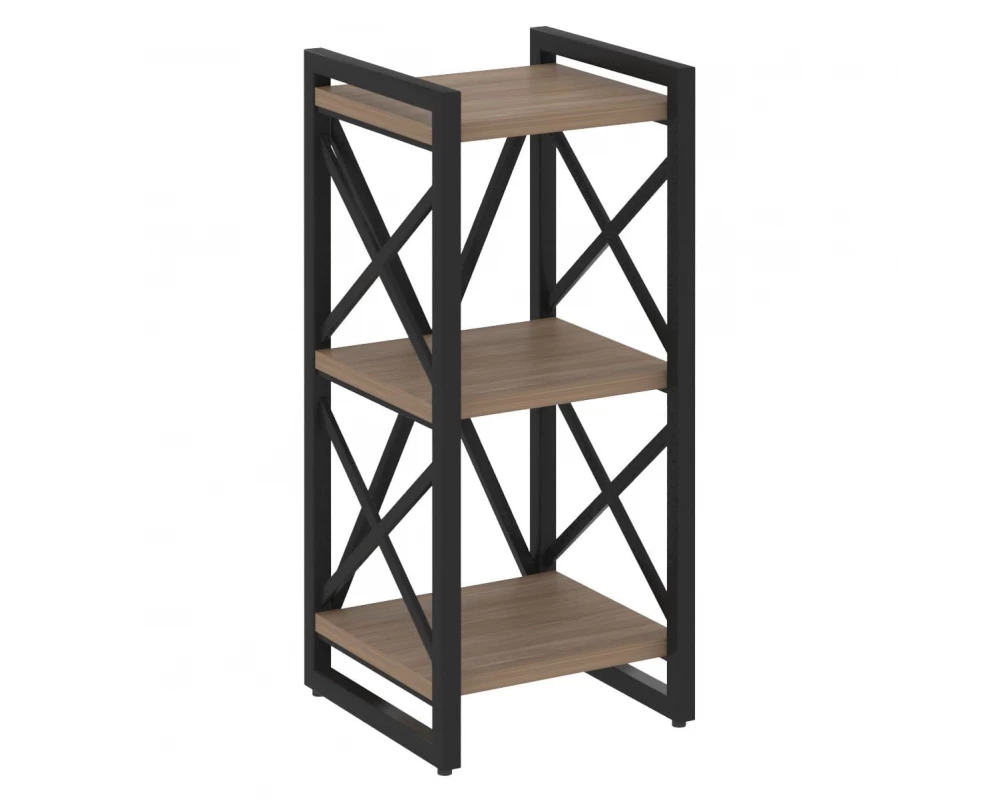 Стеллаж на регулируемых опорах - 3 полки 400х400х910 Loft