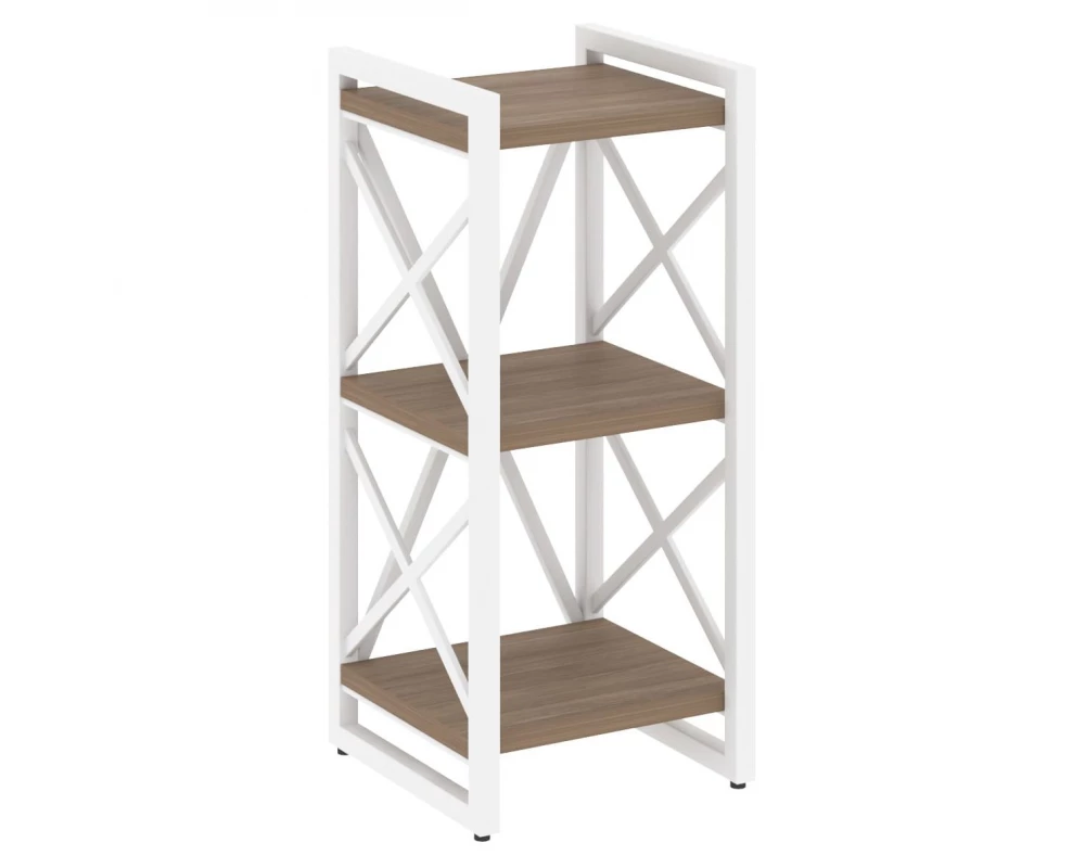 Стеллаж на регулируемых опорах - 3 полки 400х400х910 Loft