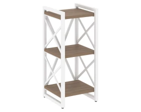 Стеллаж на регулируемых опорах - 3 полки 400х400х910 Loft images