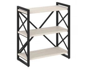 Стеллаж на регулируемых опорах - 3 полки 800х400х910 Loft images