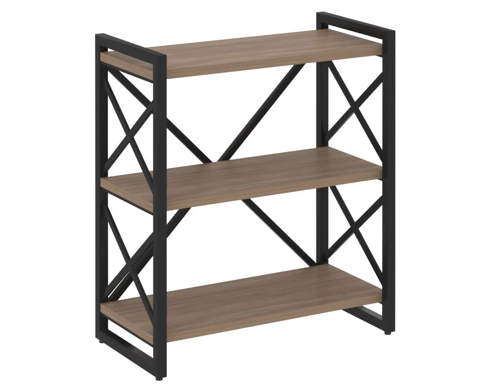 Стеллаж на регулируемых опорах - 3 полки 800х400х910 Loft