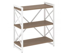 Стеллаж на регулируемых опорах - 3 полки 800х400х910 Loft images