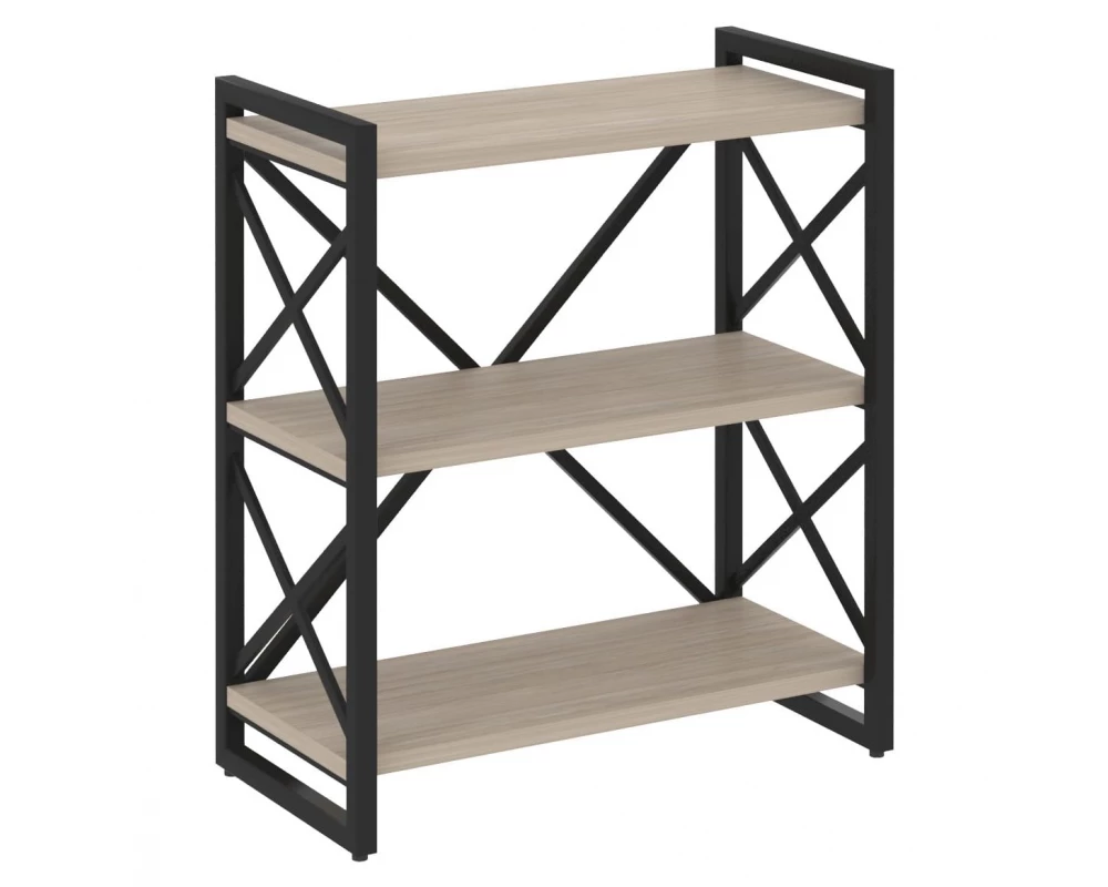 Стеллаж на регулируемых опорах - 3 полки 800х400х910 Loft