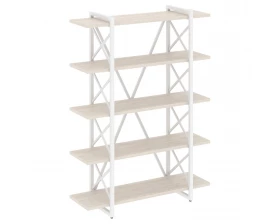 Стеллаж на регулируемых опорах - 5 полок 1200х400х1650 Loft images