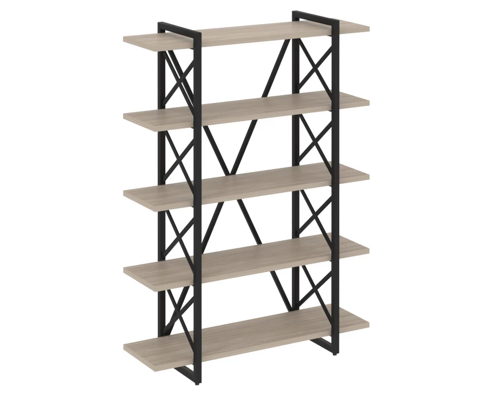 Стеллаж на регулируемых опорах - 5 полок 1200х400х1650 Loft