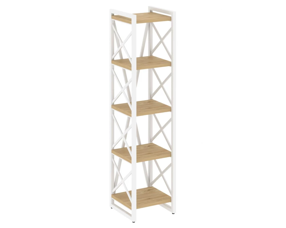 Стеллаж на регулируемых опорах - 5полок 400х400х1650 Loft