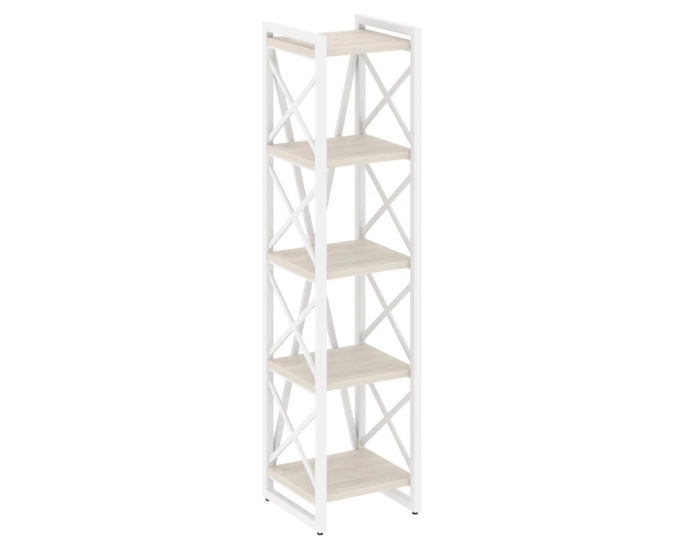 Стеллаж на регулируемых опорах - 5полок 400х400х1650 Loft