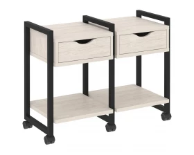 Тумба на колесных опорах наборная. Вариант №1 970х460х767 Loft images