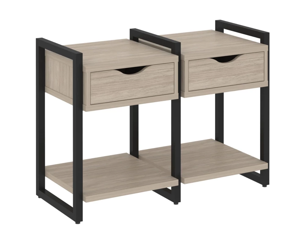 Тумба на регульруемых опорах наборная. Вариант №1 970х460х719 Loft