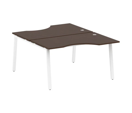 Рабочая станция криволинейная на А-образном м/к 140x183,5x75 Метал Систем / Metal System