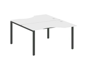 Рабочая станция криволинейная на П-образном м/к 140x183,5x75 Метал Систем / Metal System images