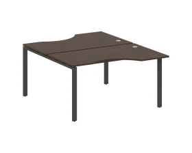 Рабочая станция криволинейная на П-образном м/к 140x183,5x75 Метал Систем / Metal System images