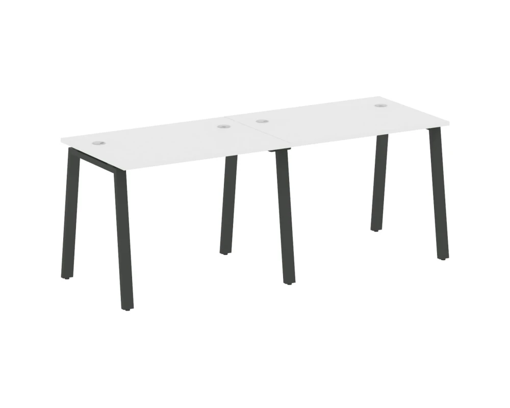 Рабочая станция на 2 раб.места на А-образном м/к 200x72x75 Метал Систем / Metal System