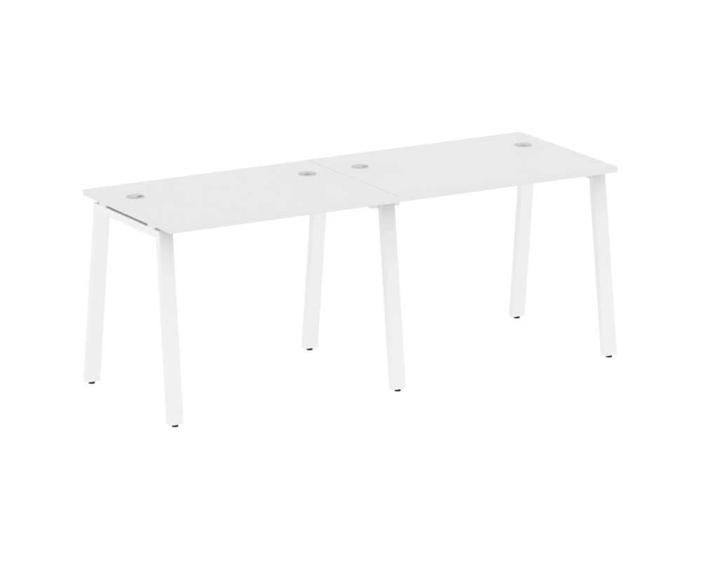 Рабочая станция на 2 раб.места на А-образном м/к 200x72x75 Метал Систем / Metal System