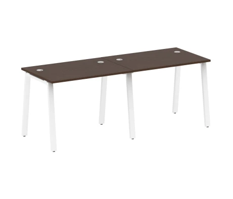 Рабочая станция на 2 раб.места на А-образном м/к 200x72x75 Метал Систем / Metal System