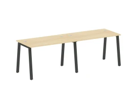 Рабочая станция на 2 раб.места на А-образном м/к 240x72x75 Метал Систем / Metal System images